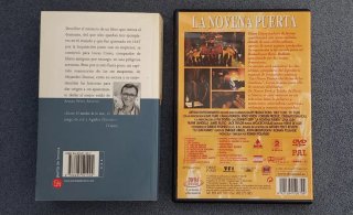 Lote Libro El Club Dumas y DVD La Novena Puerta