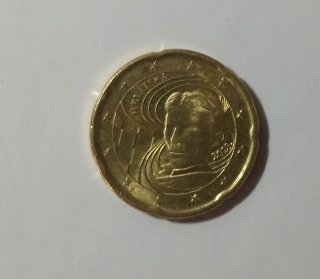 Moneta 20 centesimi Croazia 2023