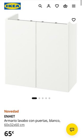 Mueble de Baño Blanco