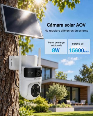 NUEVO! Cámara Vigilancia Solar 4G Exterior