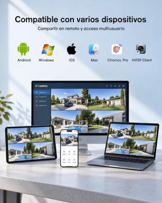 NUEVO! Cámara Vigilancia Solar 4G Exterior