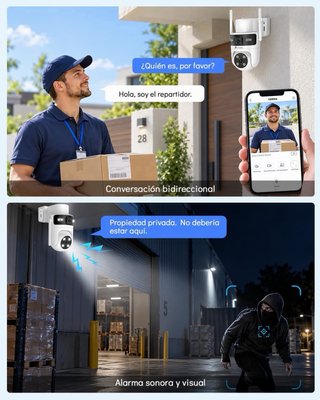 NUEVO! Cámara Vigilancia Solar 4G Exterior
