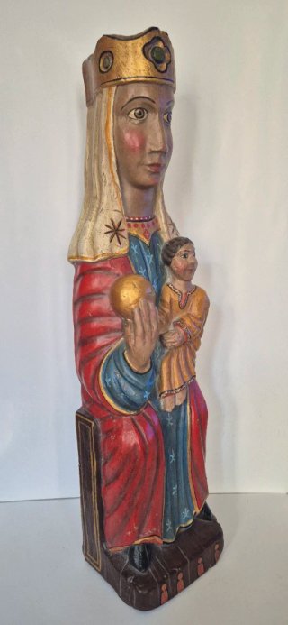 Virgen Románica de Terracota