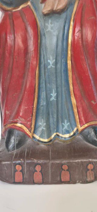 Virgen Románica de Terracota