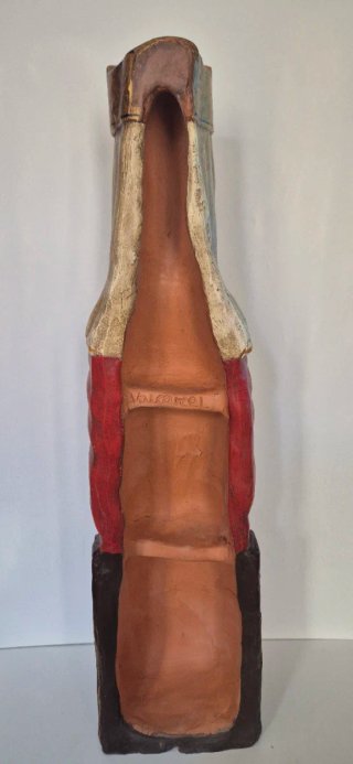 Virgen Románica de Terracota