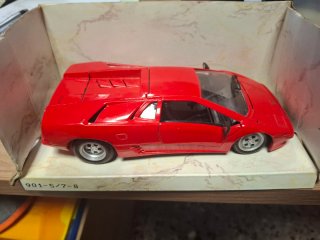 Modellini Auto Lamborghini Rosso e Giulietta PS