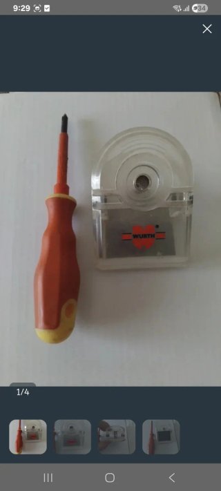 Destornillador y pinza magnética Würth