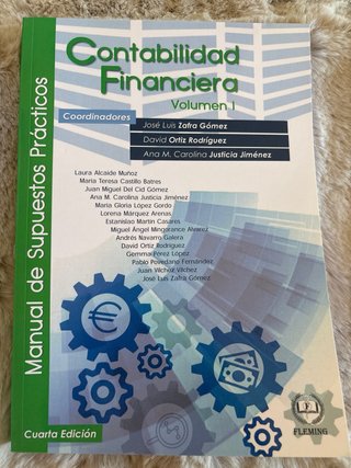 Pack libro Contabilidad financiera Volumen 1