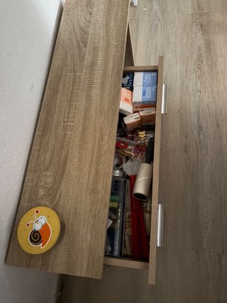 Recibidor con Espejo y Estantería