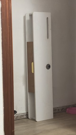 Recibidor con Espejo y Estantería
