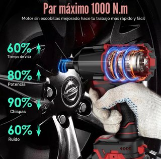 Llave de Impacto Inalámbrica Bamse