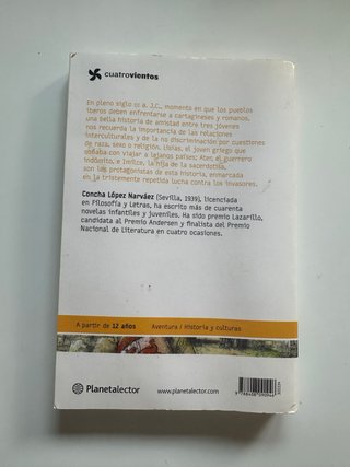 Libro La colina de Edeta, Concha López