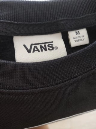 Sudadera niño Vans Negra Talla M