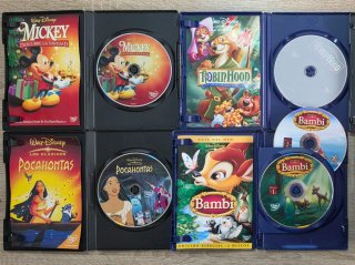 Lote 6 Películas Infantiles DVD imacion cine