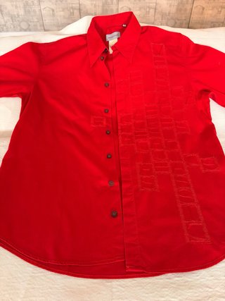 Camisa Versace Classic Roja Talla M