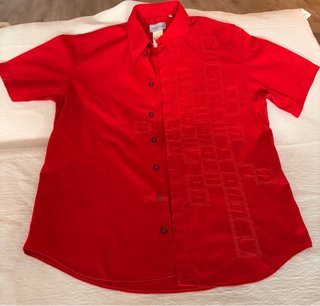 Camisa Versace Classic Roja Talla M