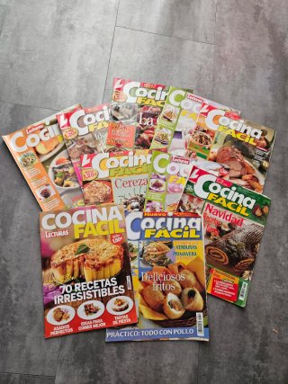 Revistas cocina.