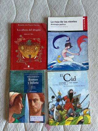 Lote libros Clásicos y Teatro ESO