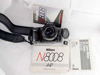 *OFERTA* Cámara Nikon N8008 AF + Nikon AF 35-70mm