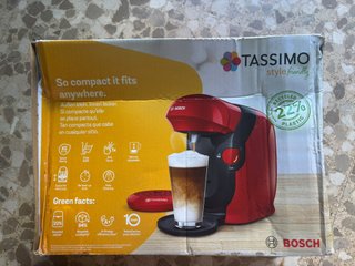 Cafetera Bosch Tassimo Roja