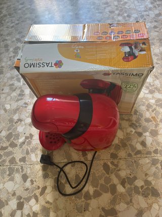 Cafetera Bosch Tassimo Roja