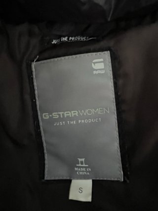 Abrigo G-STAR Negro