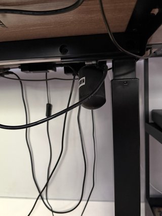 Escritorio Elevable Eléctrico Madera y Metal