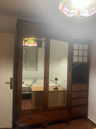 Armario Vitrina Antiguo Siglo XIX