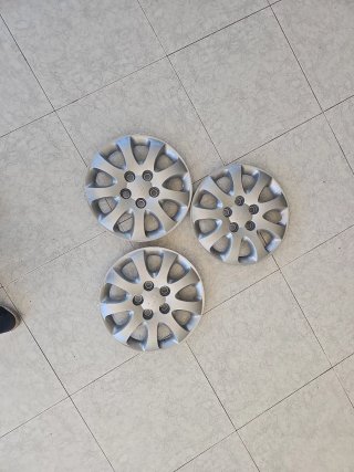 Set de 3 Tapacubos Kia 15 pulgadas