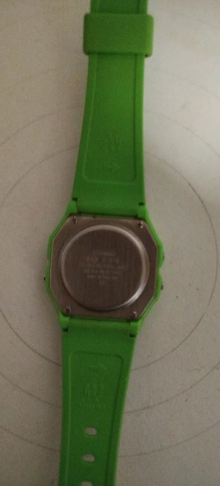 Reloj Casio F-91W Verde