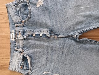 Pantalón Vaquero Pull&Bear Azul Talla M