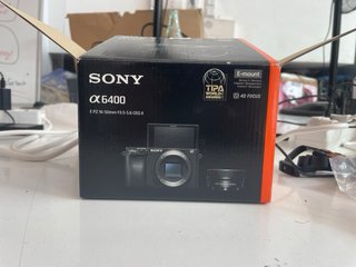 Cámara Sony A6400 APS-C 4K