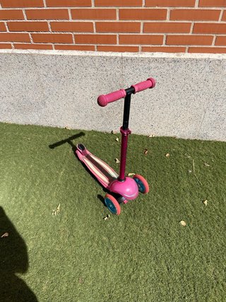 Patinete infantil 3 ruedas rosa