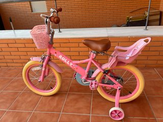 Bicicleta Infantil Rully Rosa