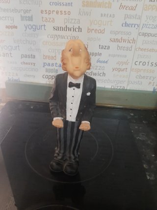 Figura Decorativa de Mayordomo