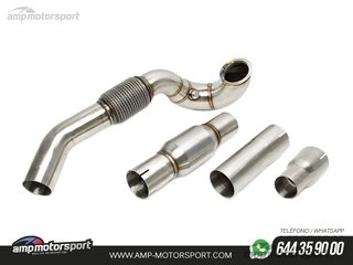 DOWNPIPE CON CATALIZADOR AUDI / SEAT / SKODA / VOLKSWAGEN