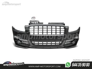 PARAGOLPES DELANTERO PARA AUDI A4 B7 LOOK S4 NEGRO CON PDC/SRA