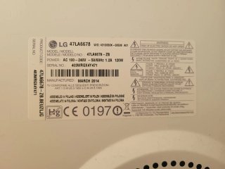 TV LG 47LA6678-ZB 47 pulgadas