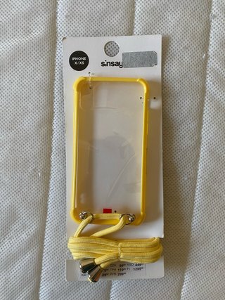 Funda Sinsay iPhone X/XS Amarilla