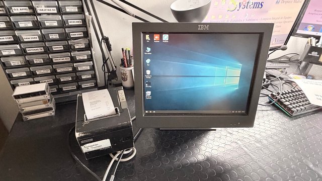 TPV Táctil IBM + Impresora