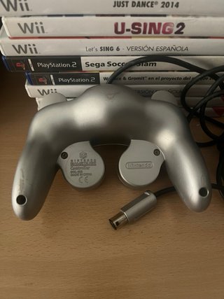 Mando Nintendo GameCube Plata