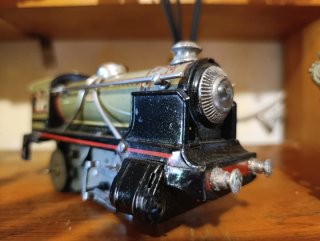 Locomotora de Hojalata Vintage Años 40