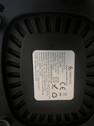 Licuadora Prensado en Frío AMZCHEF 250W