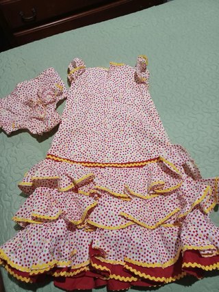 Traje de flamenca para bebé