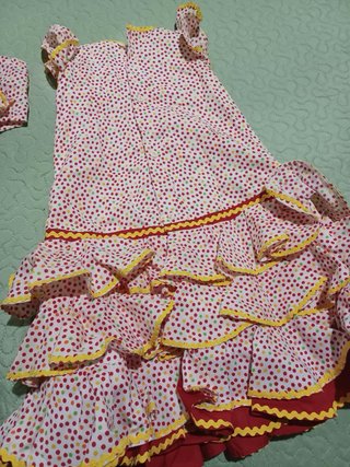 Traje de flamenca para bebé