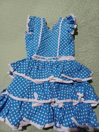 Traje de flamenca para bebé