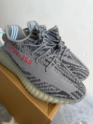 Adidas Yeezy 350 Boost V2 Gris Rojo
