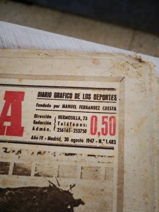 Revistas deportivas antiguas