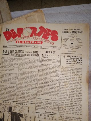 Revistas deportivas antiguas
