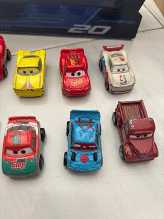Camión Transportador Cars y Lote Mini Racers